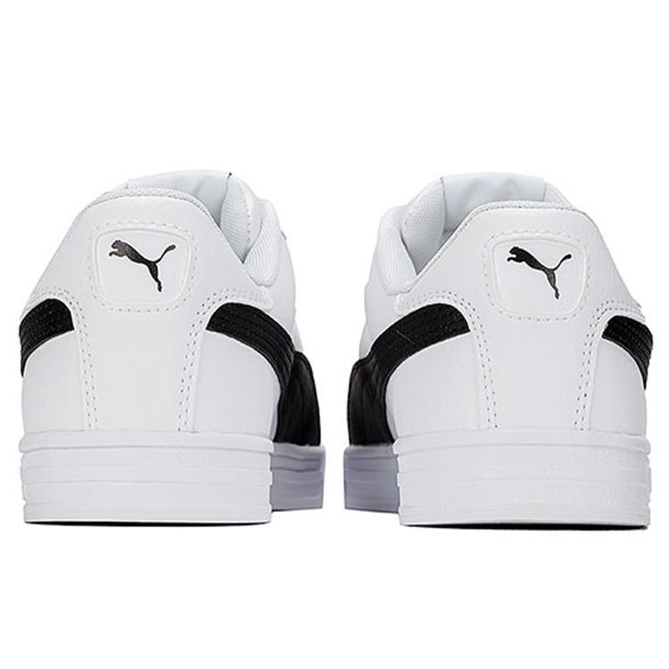 New PUMA Smash Vulc V3 Lo 'White Black' 380752-02