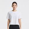 Baellob Women'S Air Revent Active Crop T-Shirt White
