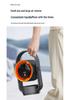 USB Rechargeable Bladeless Desktop Fan: Multi-Functional Shaking Head Fan for Home and Office