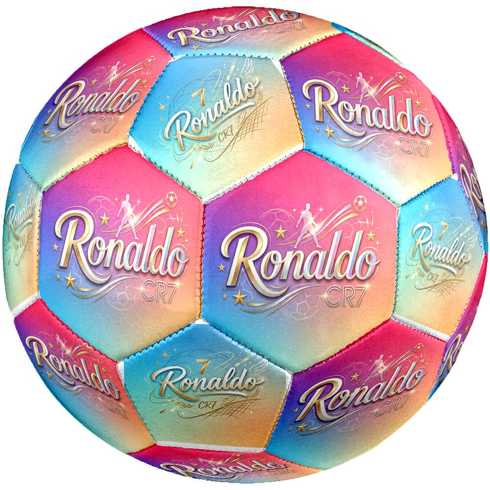 Ronaldo Cr7 Leggenda del Calcio Taglia 5 Pallone da Calcio Cucito a Macchina Universale per Interni/Esterni regalo perfetto per gli appassionati di sport
