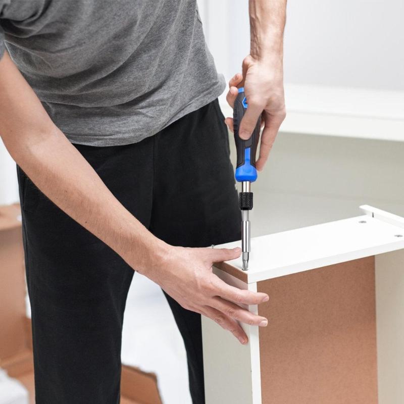 Screwdriver Bit Handle Multifunction Screwdriver Set Screwdriver Drill Wrench Tool Screwdriver Bit Set Maintenance