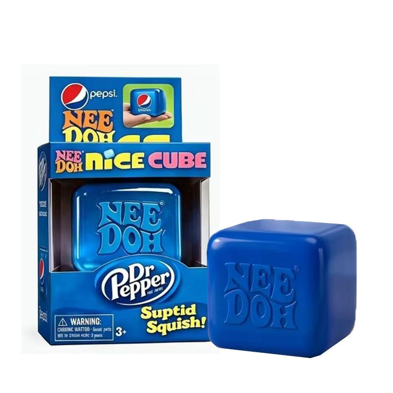 New Schylling Needoh Nice Cube, Sensory Toys Anti-Stress Blocks Stress Relief Jigsaw Pressure Relief Souvenir For Kids New