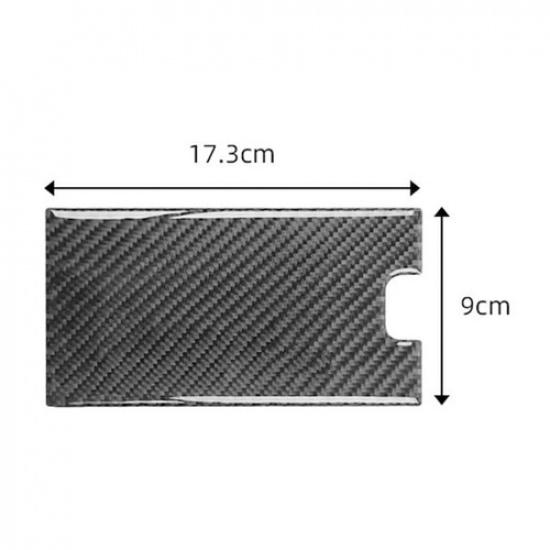 For Honda S2000 2004-2009 Carbon Fiber Interior Central Storage Box Cover Trim