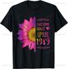 36 Year Old Made in 1989 Floral 36th Birthday Gifts Women TShirt Print Original Design Gifts T Shirts Casual Camisas Streetwear