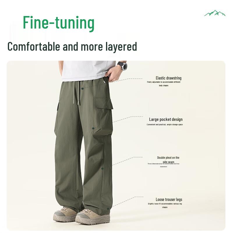 Mark Fairwhale Men's Outdoor Paratrooper Cargo Pants