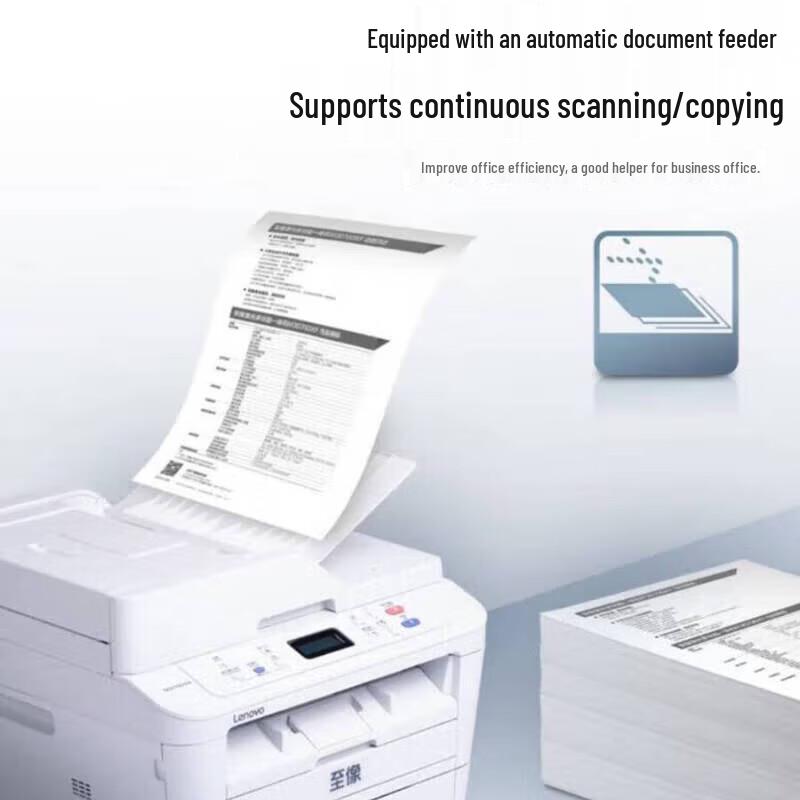 Lenovo M3070DW A4 Black & White Laser All-in-One Printer CN plug (adapter included)
