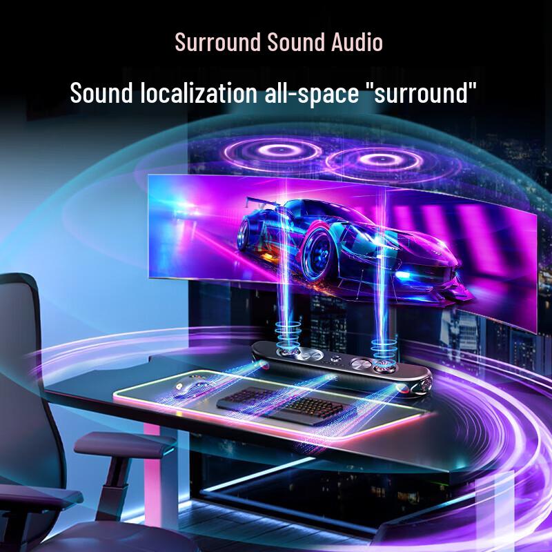 Newmine K1 60W E-sports Gaming Soundbar Speaker