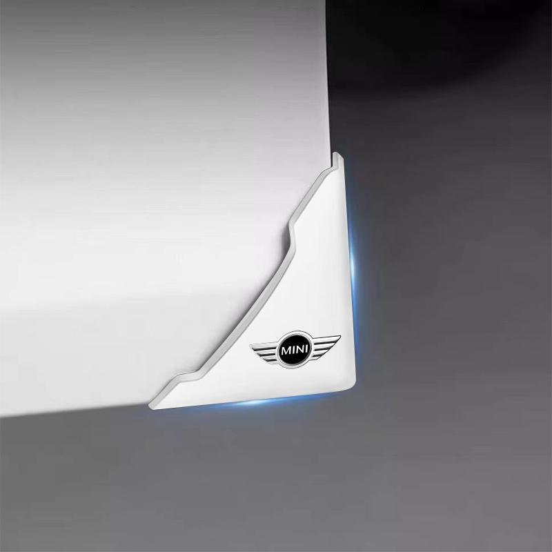 2Pcs Car Door Guard Edge Corner Protector Sticker Car Styling For MINI JCW CLUBMAN COUNTRYMAN CLUBVAN VAN Vision Urbanaut COUPE