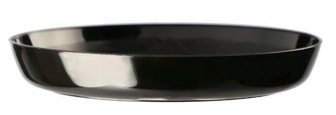 Black Plastic Flowerpot Saucer 11 Cm Cristal