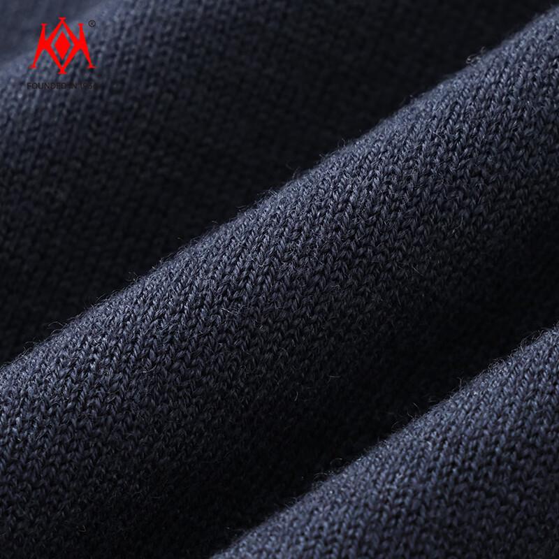 Men's Premium Wool Half-Zip Pullover Sweater