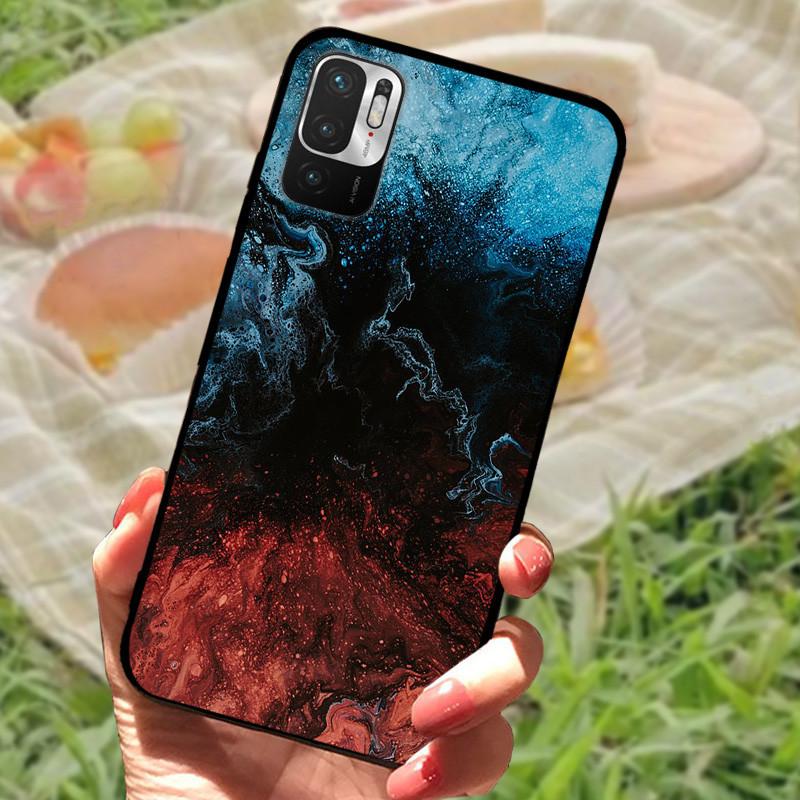 For Redmi Note 10 JE / Note10 5G Case Marble Silicone Soft TPU Back Covers For Xiaomi Redmi Note 10 Case Full Protective Fundas