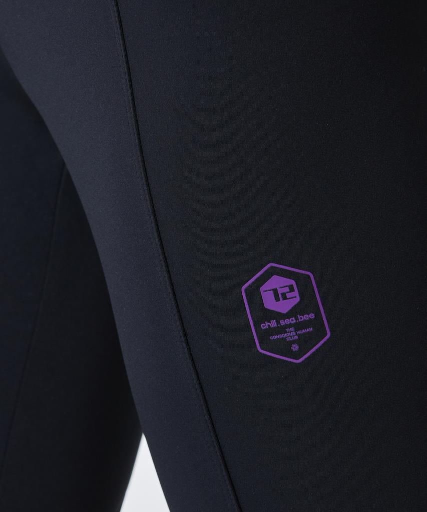 CHILLSEABEE [Fler]Mini Flare Leggings With Zip At Hem.