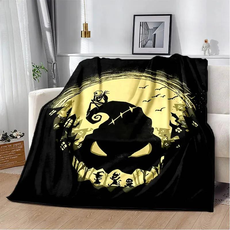 Cartoon Oogie Boogie printed Blanket picnic blanket Warm Flannel blankets Soft and comfortable blanket bed linings Birthday Gift 75x90cm