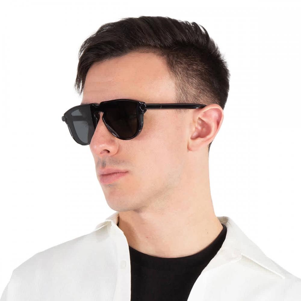 Burberry Dark Grey Shield Men S SunglaSSeS Be4427 411287 36 Multi
