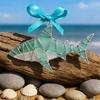 Car Pendant Handcrafted Sea Glass Ornament Sea Turtle Octopus Seahorse Ocean Animal Design Ornament Beach
