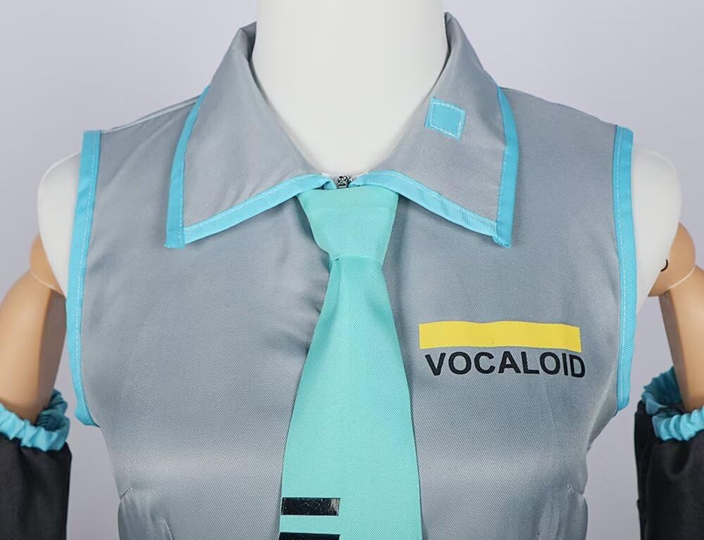 Moemoeya Miku JK Uniform, Official MIKU Cosplay Costume, Halloween, Christmas, Events, Festivals, Size L