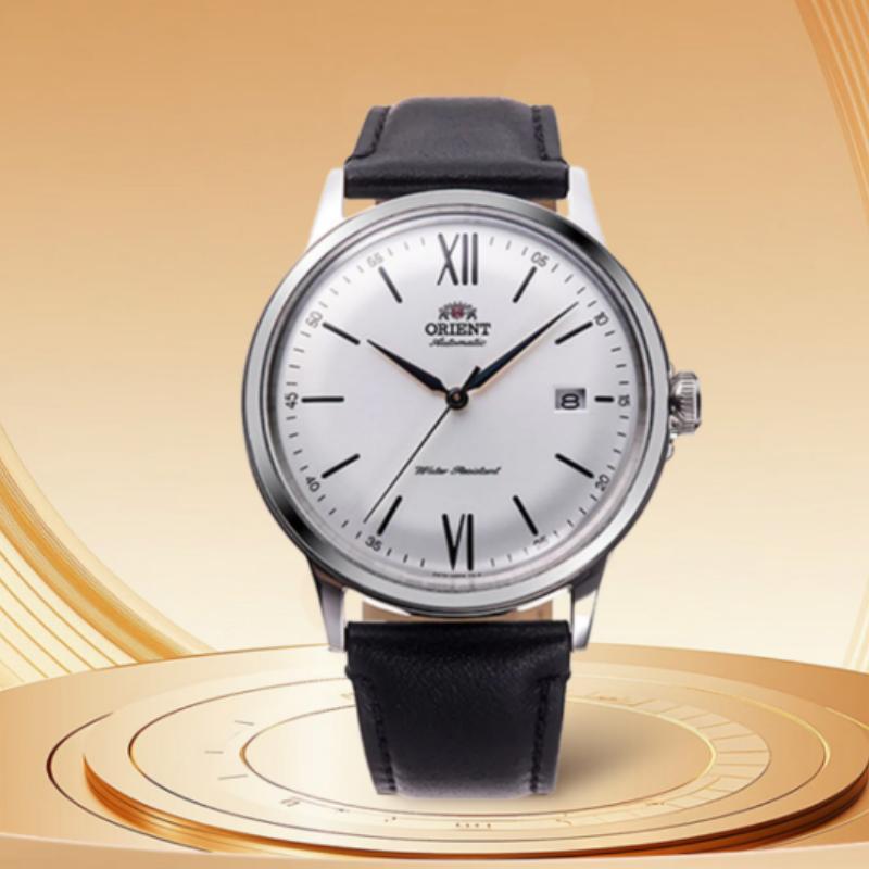 Orient Bambino Weißes Zifferblatt Herrenuhr RA-AC0022S30B