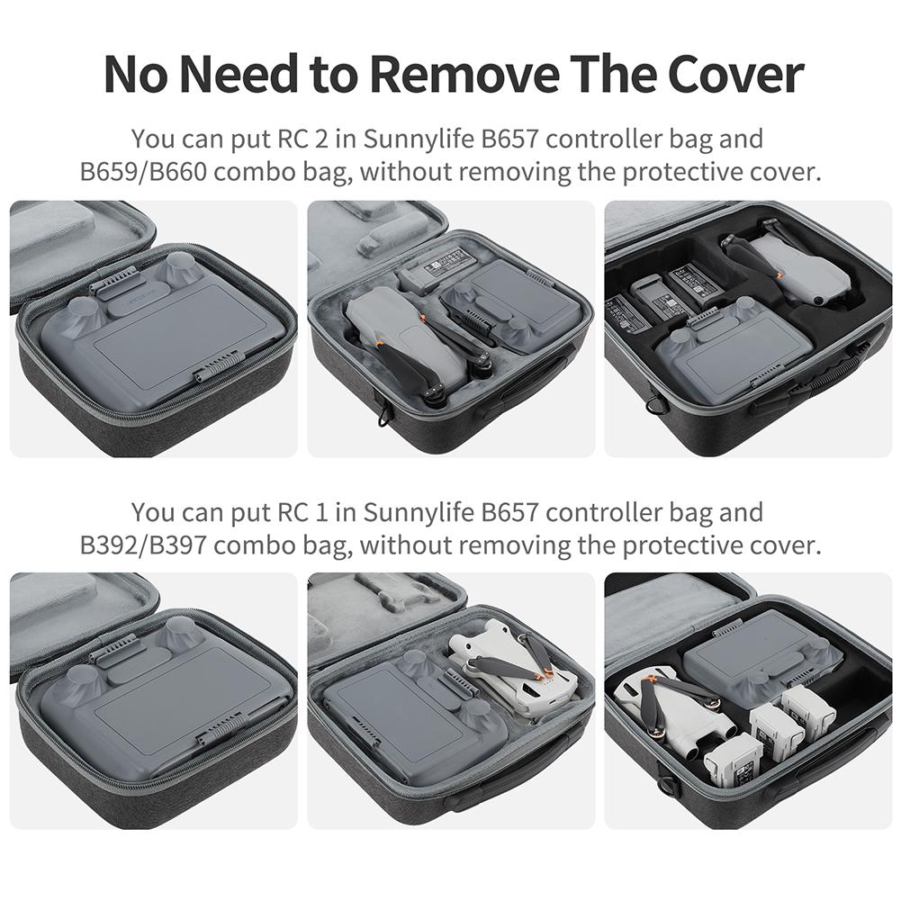 For DJI RC/RC 2 Controller Sun Hood Cover Drone Controller Screen Protection Sun Hood Protective Cover for DJI Mini 4 Pro/Air 3