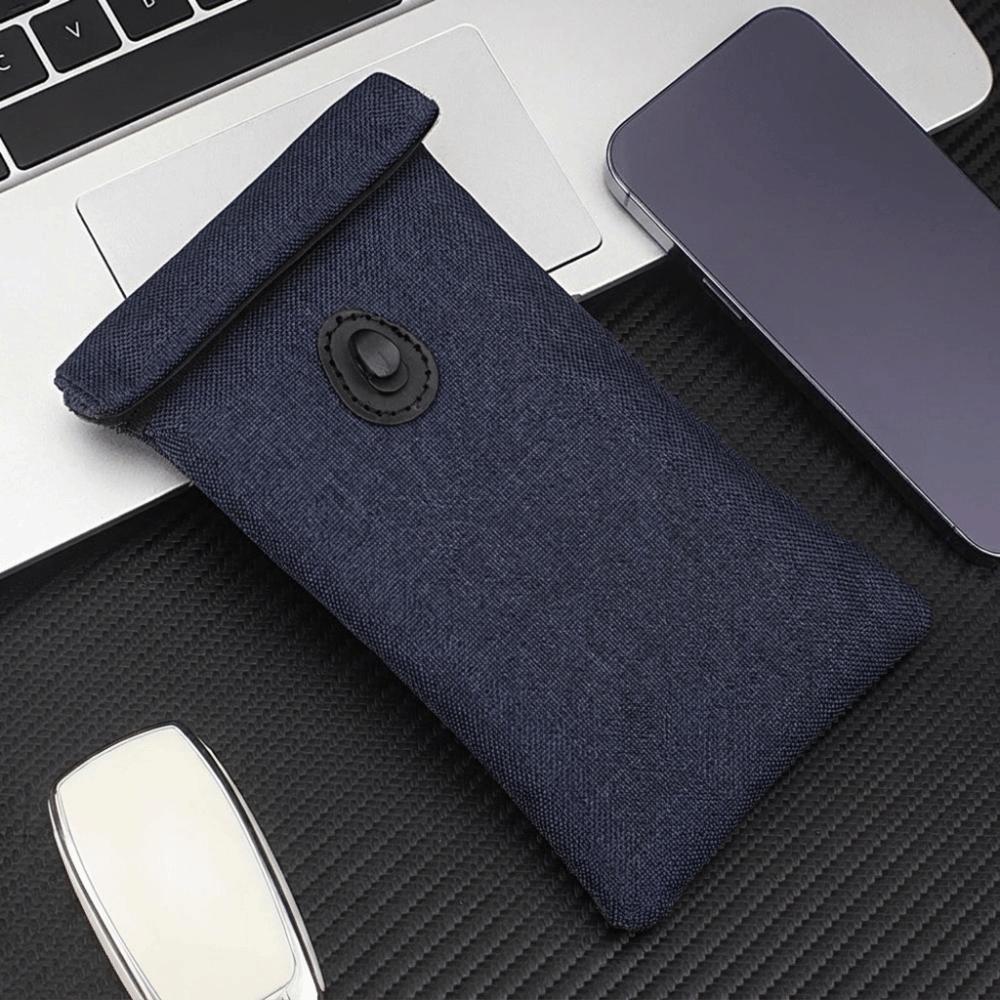 RFID Signal Blocking Bag Wear-resistant Privacy Protection Shielding Storage Bag Anti-theft Durable Anti-Theft Key Fob Protector