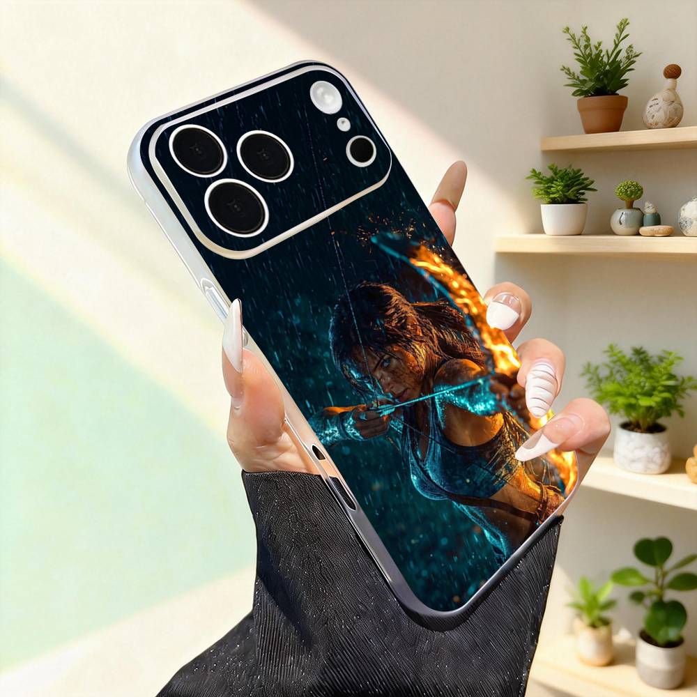 L-Lara C-Croft Cool For iPhone 17,16,15,14,13,12,11,Pro,Max,Plus,Mini,SE4,E Magnetic For Magsafe Wireless Phone Case
