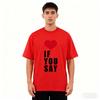 2026 Christmas Hot Selling New Love If You Believe in Romance Retro Mens and Womens Harajuku Tshirt Neutral Casual Tshirt