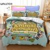 New 3D Game Animal Crossing Digital Printing Bedding Set Boys Cute Duvet Cover Set Bed Set Bed Linens Twin Full Queen King Size