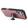 For iPhone 16 Plus Magnetic Leather Case Mobile Cover with Detachable Zipper Wallet Strap