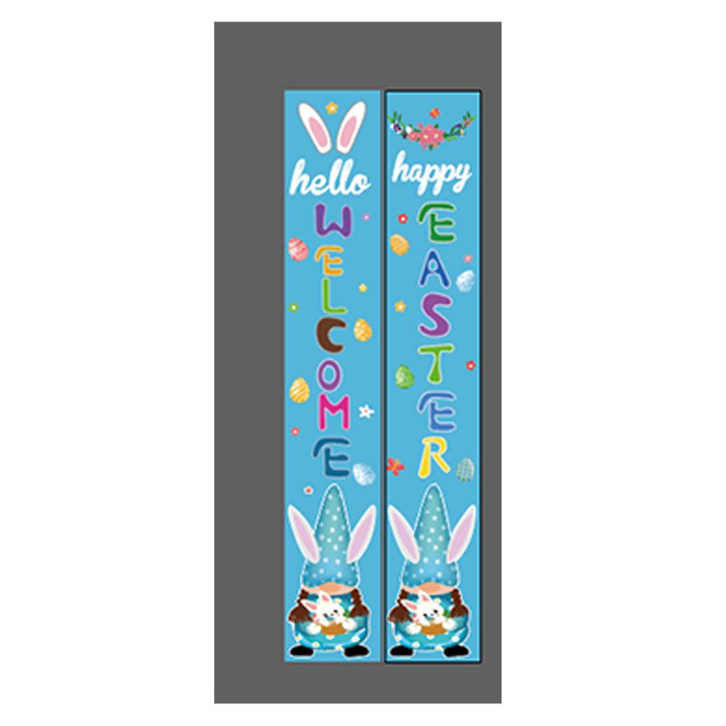 180 * 30Cm Easter Family Party Festival Atmosphere Arrangement Flag Polyester Cloth Couplet Customization