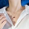 Cherry Necklace Women'S Light Luxury Design Sense Summer Delicate Clavicle Chain Year Neck Chain