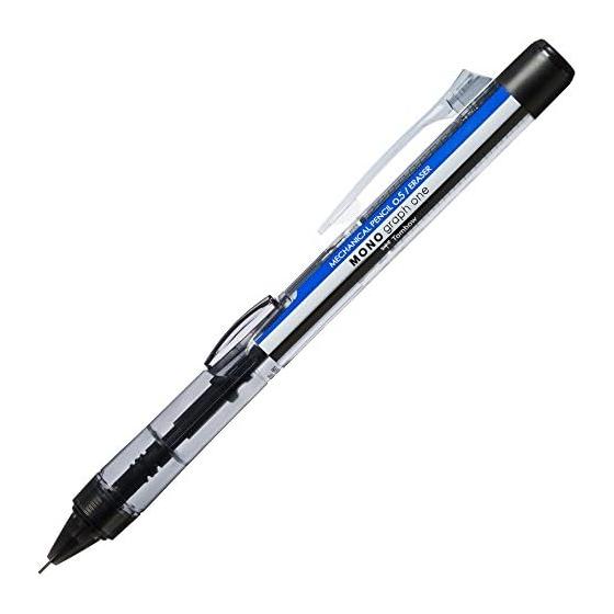 Tombow Pencil Mechanical Pencil Monograph One 0.5 DCD-121A Monocolor Sideways Knock Type with MONO ONE Eraser