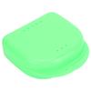 Plastic Dental Retainer Box Orthodontic Dental Retainer Portable Storage Box with Vent Holes