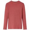 Kids' Long-sleeved T-shirt with Mock Turtleneck, 2 Colors and 5 Sizes Available