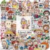 50Pcs Cute Monster Cartoon Stickers - DIY Waterproof Stickers for Phones Guitars Laptops Luggage and Mugs - Kids' Toys