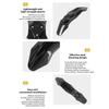 Perfect Fit Replacement Front Fender Specifically for Electric Off Road Motorcycles Ensuring Easy Installation and Superior Splash Protection