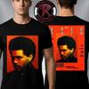 The Weeknd After Hours Til Dawn 2026 T-Shirt Asia Final Leg Tour Dates Two Sided
