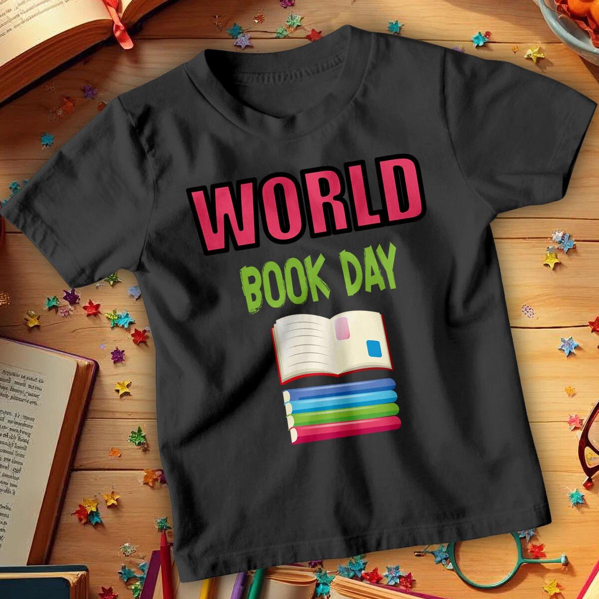 

Мальчики и Девочки Открытая Книга Всемирный День Книги Футболки Футболка Костюм Наряды Одежда#WBD 160