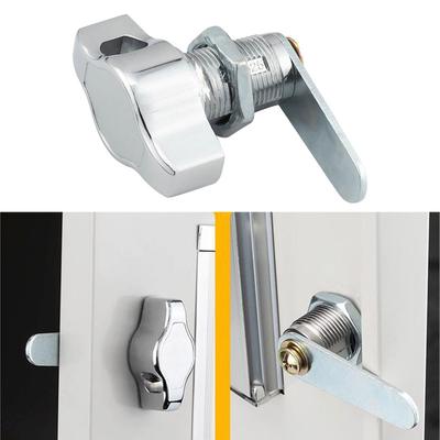 1pcs 16/20/25/30mm Cabinet Cam Lock Cabinet Door Padlock Zinc Alloy Keyless Mechanical Door Lock Signage Box Door Padlock