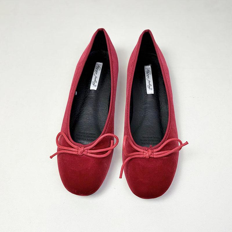 Fashion Female Soft Footwear Flats Women Lolita Shoes New In Spring Summer Fashion Butterfly-Knot Ladies Ballet Flats Dance Shoes