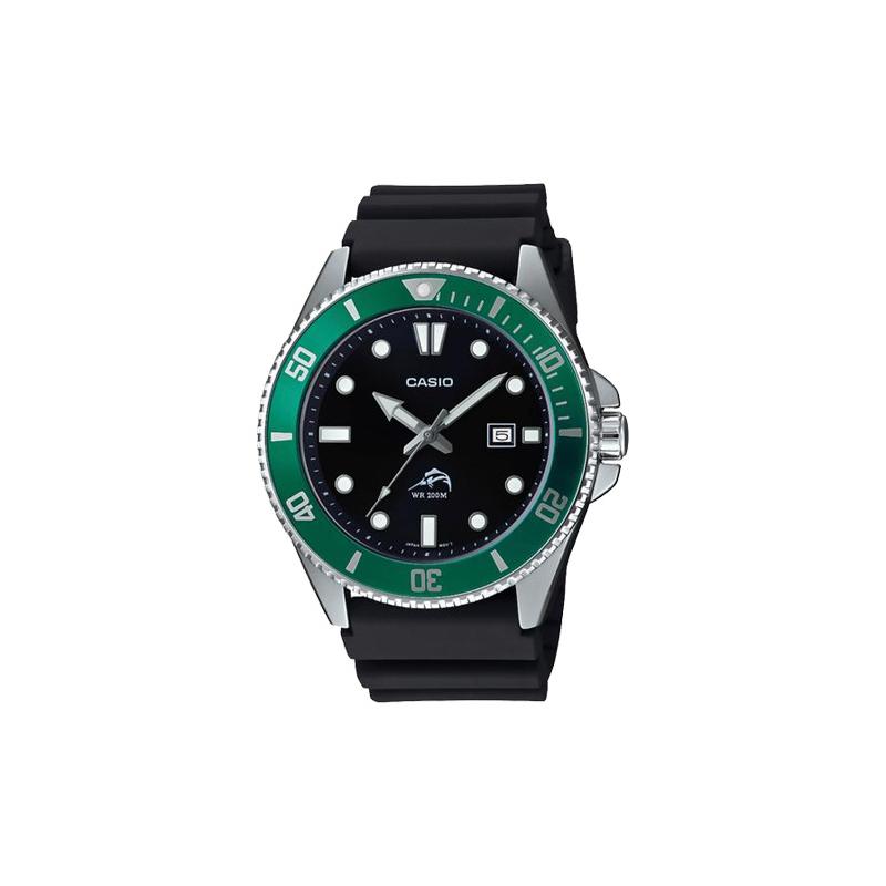 

Casio STANDARD Series Swordfish Water Ghost Series 200m Waterproof Luminous Quartz Movement Resin Stainless Steel Strap Japanese and MDV-106B-1A3VCF чорний