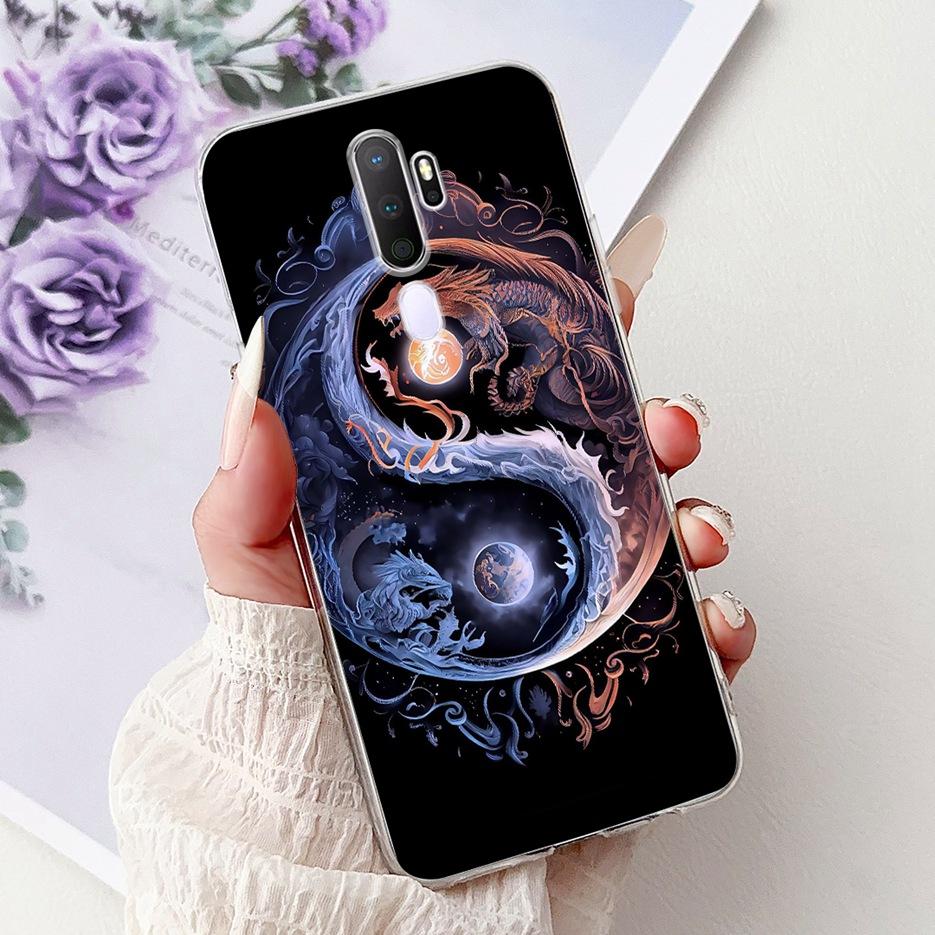 For Oppo A9 2020 Case Oppo A11x New Luxury Painted Cover Shockproof Phone Case For Oppo A5 2020 A92020 OppoA11x Soft Fundas Bags