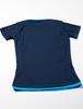 Mizuno Volleyball Practice Short Game Size Dress Navy x Diva XL Women's Shirt, Sleeve, Moisture-Wicking, Quick-Drying, Deodorizing, Wear, V2MA8283,