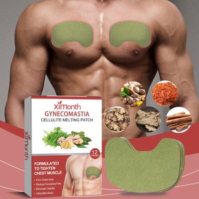 Plasture de ridicare a ginecomastiei, plasture de ginecomastie pentru reducerea sanilor masculini | Strângerea mușchilor pieptului, strângerea pieptului și plasture abdominale.