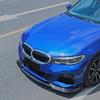 Front Bumper Lip Spoiler Splitter Diffuser Body Kit Tuning ABS Canard Lip Protector Cover For BMW 3 Series G20 G21 G28 2019-2022