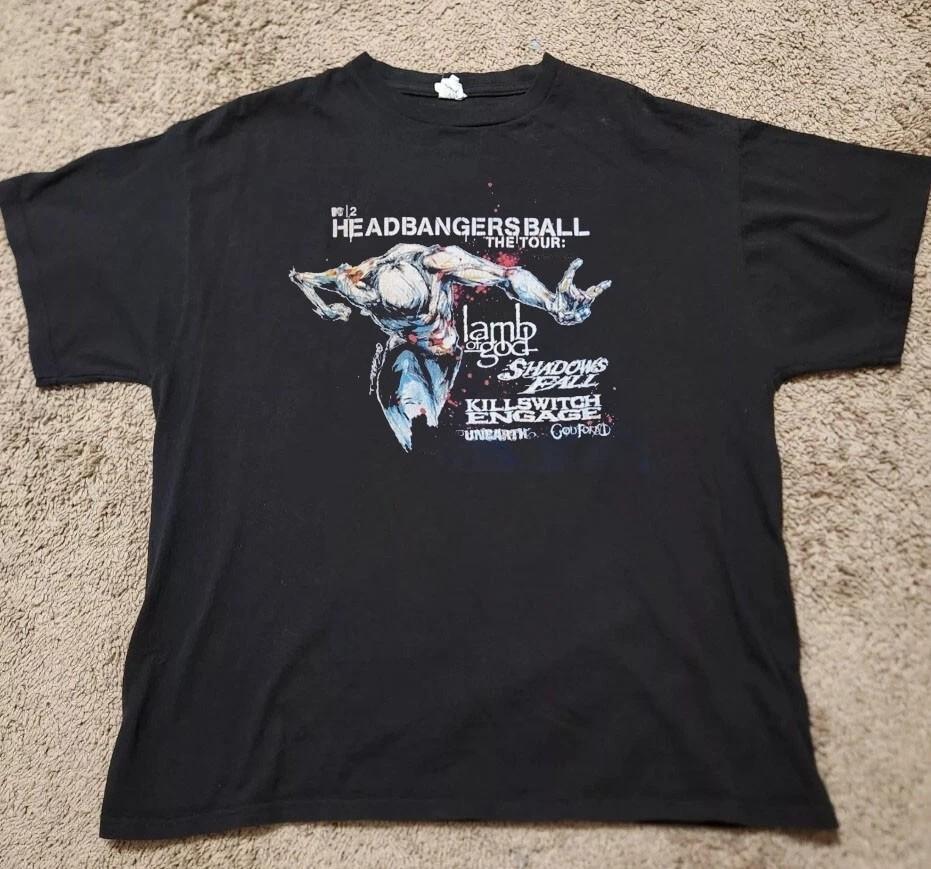 

Lamb Of God Shadows Fall Killswitch Engage Tshirt gift for fan S5XL Unisex T-Shirt L