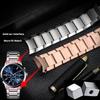 22mm men bracelet For Armani AR2447 AR2448 AR2434 AR2432 2433 2435 Curved end Solid stainless steel watchband Metal watch strap