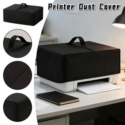 Reinforced Handle Printer Dust Cover Oxford Waterproof Open Bottom Protective Sleeve With Drawstring Anti-Static Printer Case