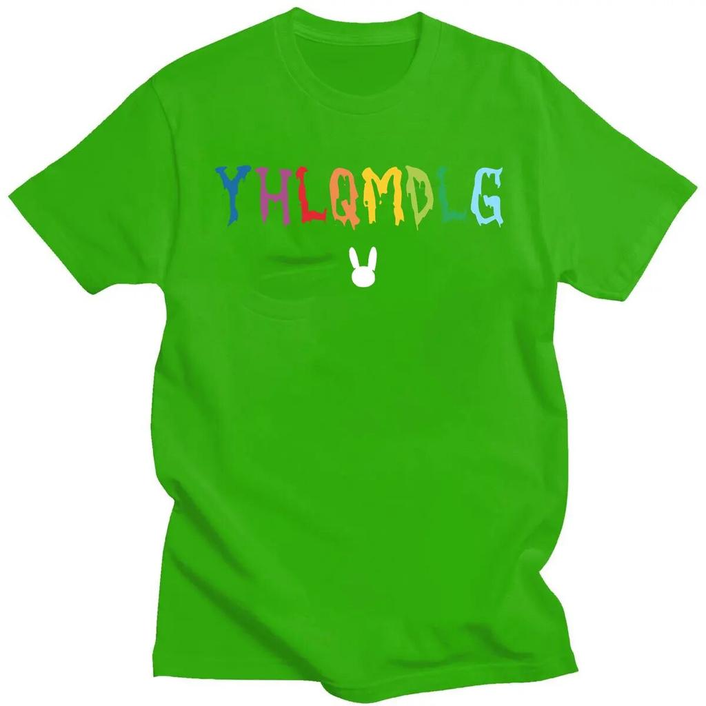 Rapper Bad Bunny Basis Klasické unisex dámské tričko Cool Harajuku trička Streetwear Léto 90. léta Dámské tričko Top Tričko