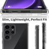 Transparent TPU Case for Samsung Galaxy S24 Ultra S23 FE S22 Plus A55 M55 5G Protective Cover Shockproof Bumper Coque Fundas