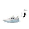 New Anta Shock Absorbers With Slip Resistant And Abrasion Resistant Properties Low Top Running Shoes Men's White Blue 912525504F-3