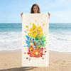 1pc Pokemon Beach Towel, Quick Dry, Super Absorbent, Multi-Purpose for Beach, Pool, Sports, Yoga, Gym, Home and Travel
